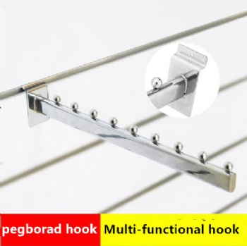 Metal display hook for clothes store