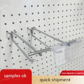 Double arm pegboard hook