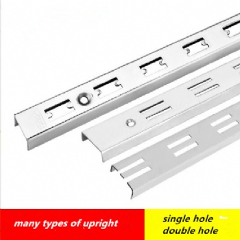 Double slot shelf brackets