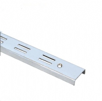 Double slot shelf brackets