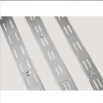 Double slot shelf brackets