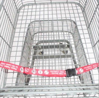 Three baskets trolley