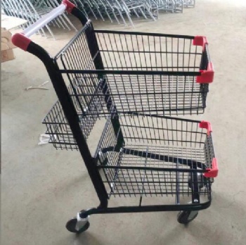 Three baskets trolley