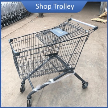 EU metal shopping trolley