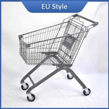 EU metal shopping trolley