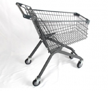 EU metal shopping trolley