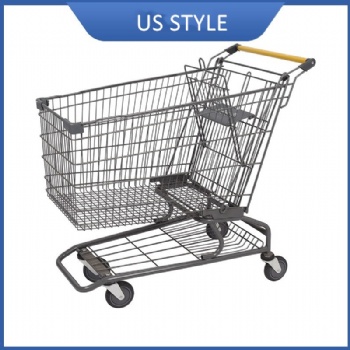 US Metal shopping trolley