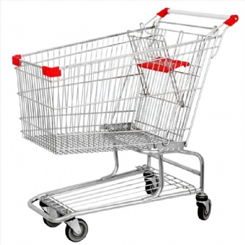 US Metal shopping trolley