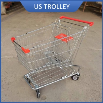 US Metal shopping trolley