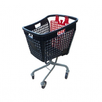 Half plastic trolley