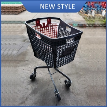 Half plastic trolley